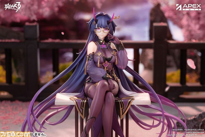 崩壊3rd』春の夜雨衣装の“雷電芽衣”が1/7スケールフィギュアに