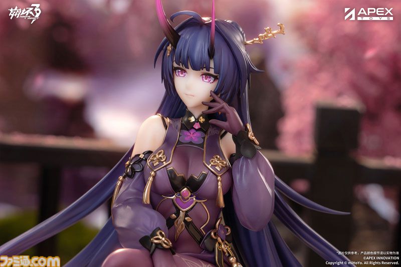 崩壊3rd』春の夜雨衣装の“雷電芽衣”が1/7スケールフィギュアになって