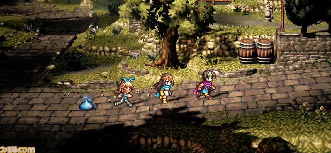 オクトラ 大陸の覇者』×『ドラゴンクエストIII そして伝説へ