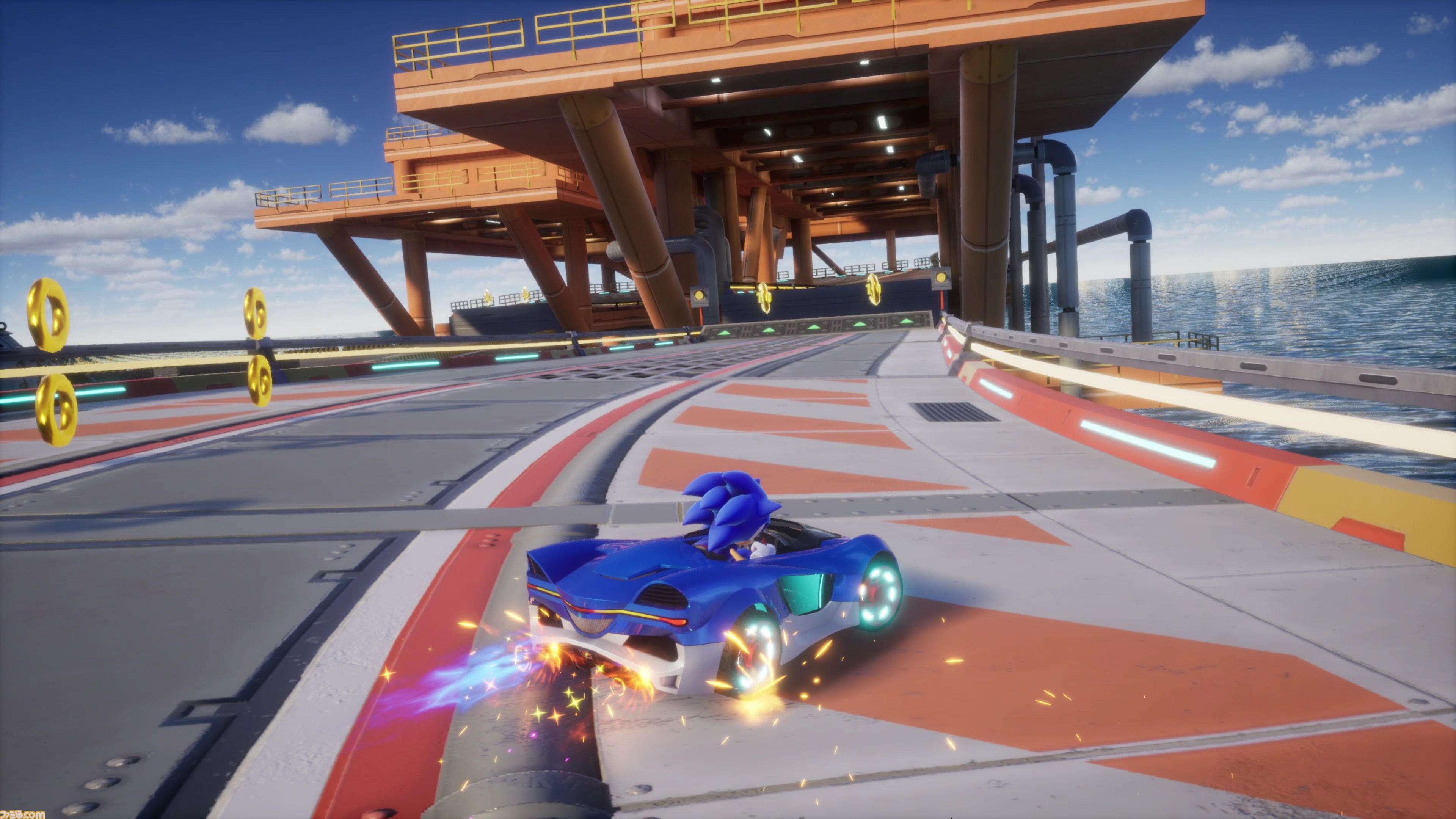 『ソニックレーシング クロスワールド』先行レビュー。目まぐるしく順位が変わるスピーディーさはソニックならでは。ガジェットやマシンセッティングに沼りそうな予感！