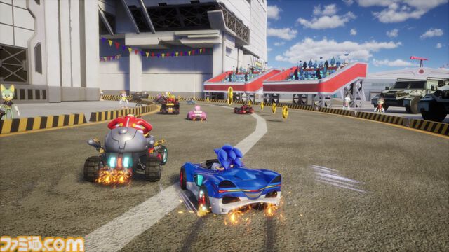 『ソニックレーシング クロスワールド』先行レビュー。目まぐるしく順位が変わるスピーディーさはソニックならでは。ガジェットやマシンセッティングに沼りそうな予感！