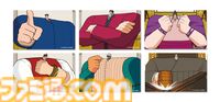 『逆転裁判』公式くじの肩幅がデカすぎる。巨大な肩幅イラストでおなじみsattouとのコラボ。ナルホドくんたちの頼もしさも強大に