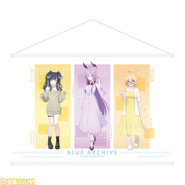【ブルアカ】新作一番くじが本日（2/15）発売。アリスたちゲーム開発部やアスナたちC＆Cなどミレニアムの生徒が、またのんき氏描き下ろしのイラストでグッズに【ブルーアーカイブ】