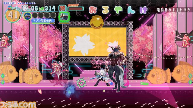 『FUBUKI ～zero in on Holoearth～』白上フブキ主役のハイスピード2Dドットアクション、2025年春に配信。“ホロアース”に起きた異変を解決
