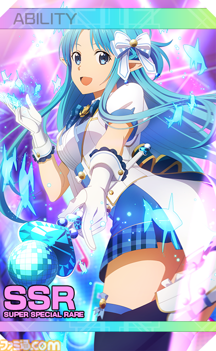 d*7様 SAO☆ヴァリアント・ショウダウン☆アスナ役 戸松遥さん直筆サイン入り SAOVS』アイドルモチーフのリーファ、アリス、アスナの新カード