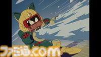 『キャッ党忍伝てやんでえ』1990年の人気ギャグバトルアニメがゲーム化。秘密忍者隊ニャンキーメンバーを切り替えながらパズルや戦闘に挑む2DアクションRPG