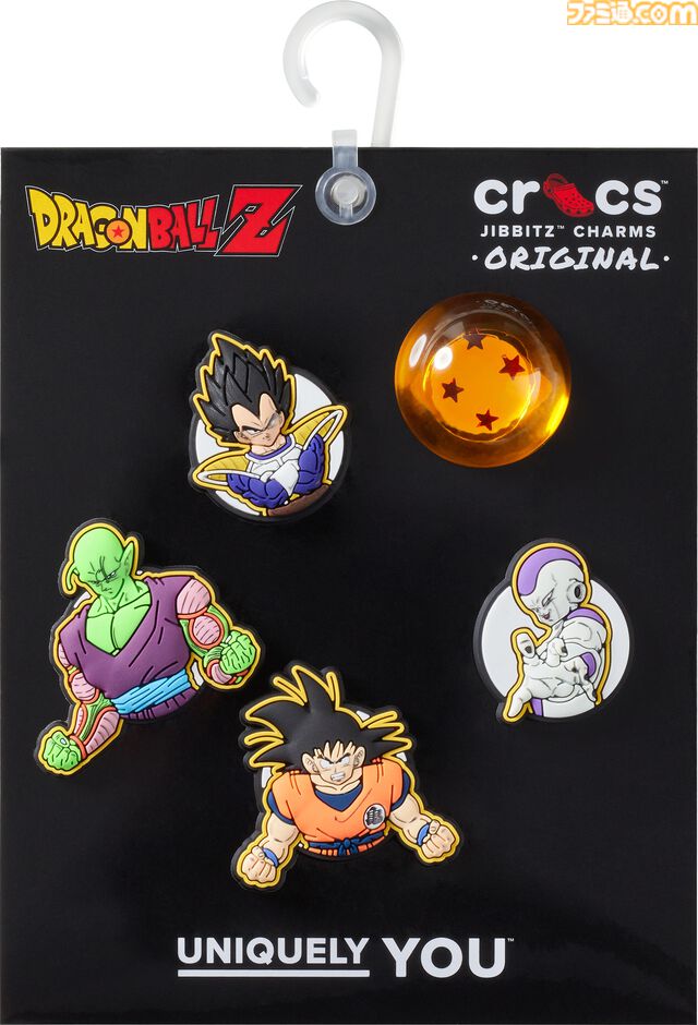 『ドラゴンボールZ』クロックスのコラボクロッグが2月26日より発売。悟空とベジータモデルを展開。ピッコロやフリーザのジビッツチャームも登場