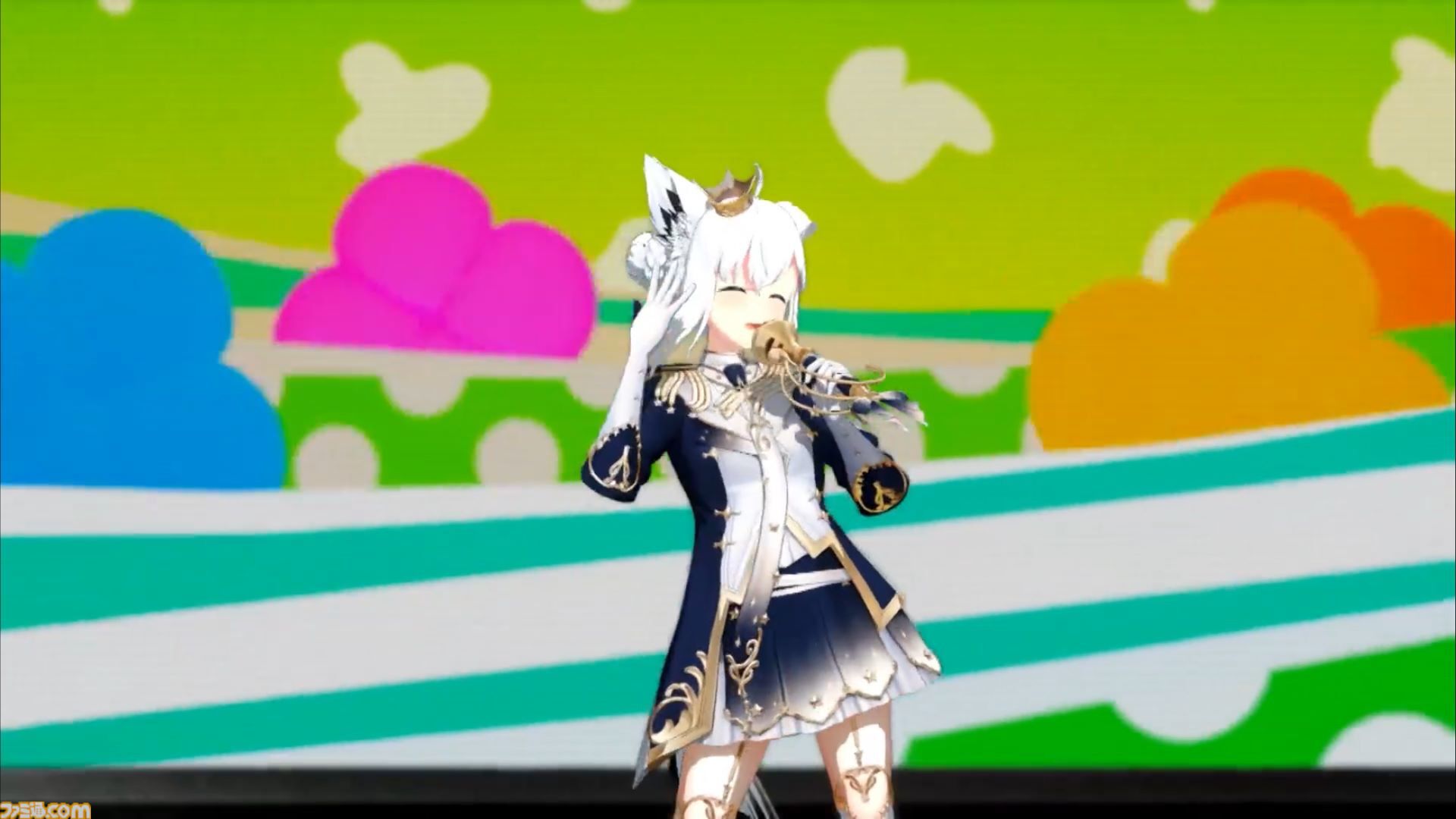 白上フブキ、フブキングダムの王によるソロライブは愛と笑顔の星座で溢れる。ファンと仲間を大切に想う“一番星”は世界一の輝きを魅せた。フブキ「Best wishes, “すこん部”！」