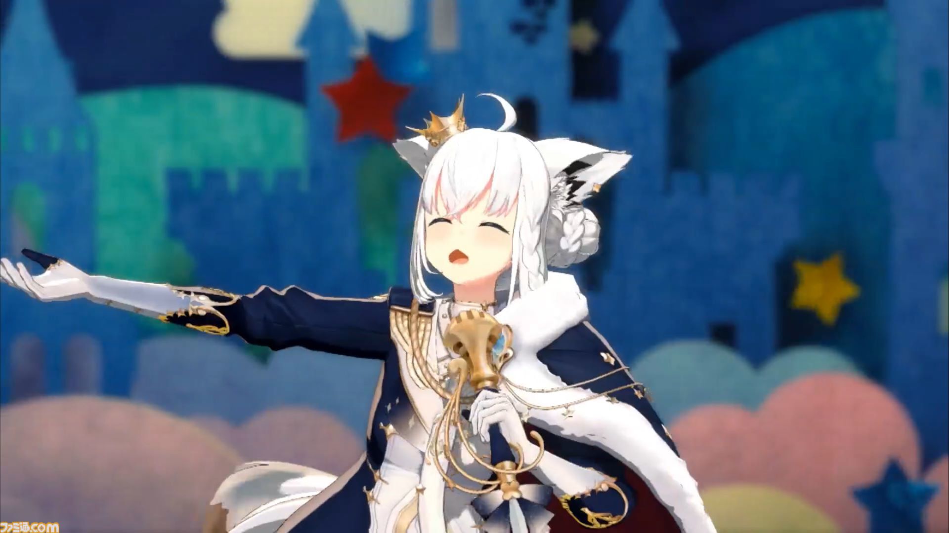 白上フブキ、フブキングダムの王によるソロライブは愛と笑顔の星座で溢れる。ファンと仲間を大切に想う“一番星”は世界一の輝きを魅せた。フブキ「Best wishes, “すこん部”！」