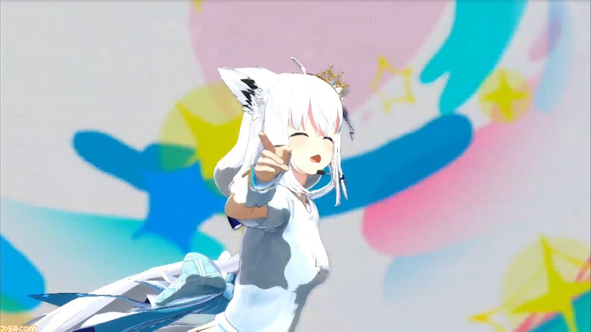 白上フブキ、フブキングダムの王によるソロライブは愛と笑顔の星座で溢れる。ファンと仲間を大切に想う“一番星”は世界一の輝きを魅せた。フブキ「Best wishes, “すこん部”！」