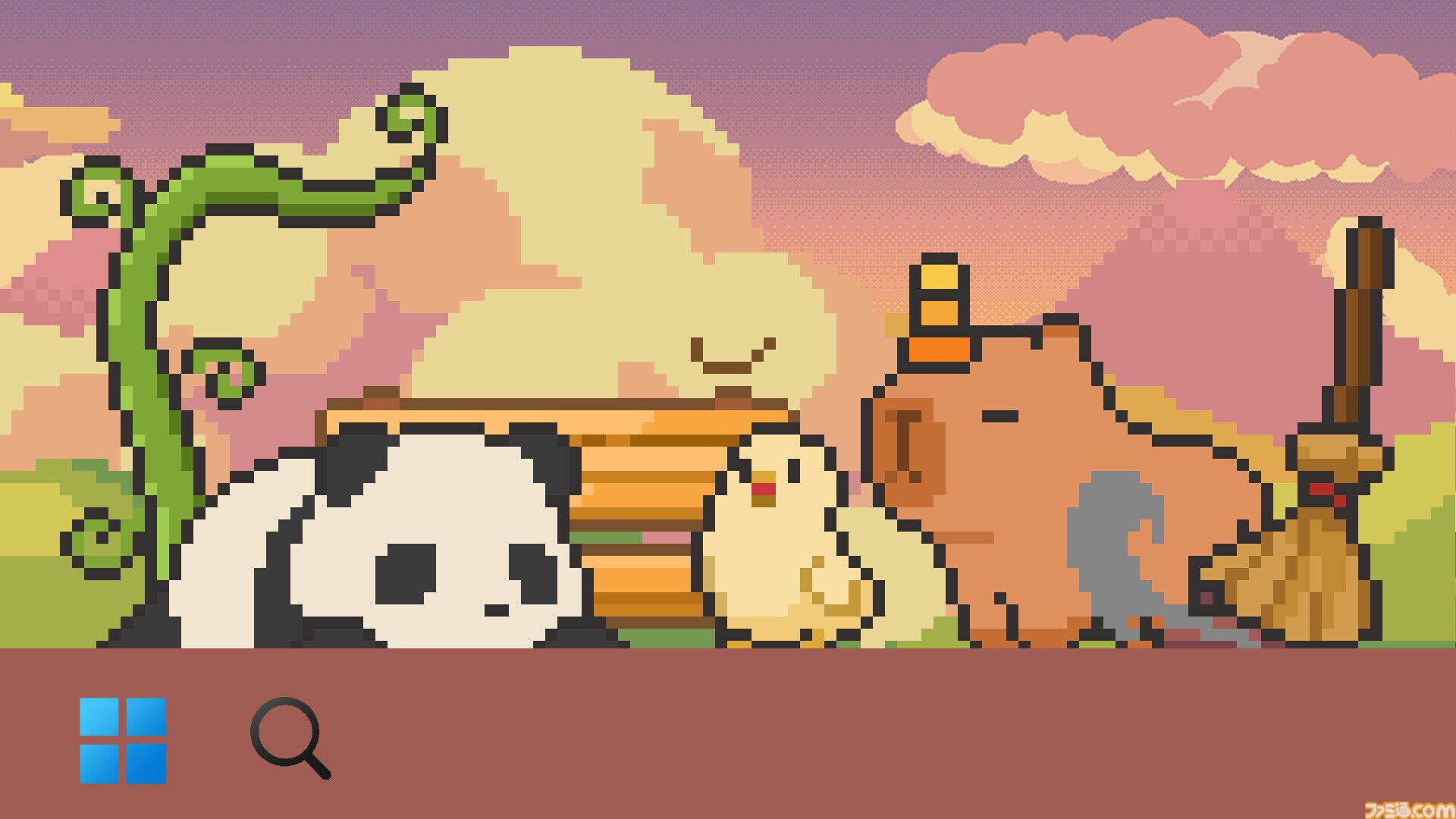 デスクトップ上にゆるかわ牧場を作ろう『デスクトップ小動物牧場』本日(2/18)Steamにてリリース。かわいい動物たちに見守られながら作業する喜びを感じる放置系牧場シミュレーション  | ゲーム・エンタメ最新情報のファミ通.com