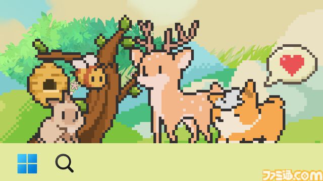 デスクトップ上にゆるかわ牧場を作ろう『デスクトップ小動物牧場』本日(2/18)Steamにてリリース。かわいい動物たちに見守られながら作業する喜びを感じる放置系牧場シミュレーション