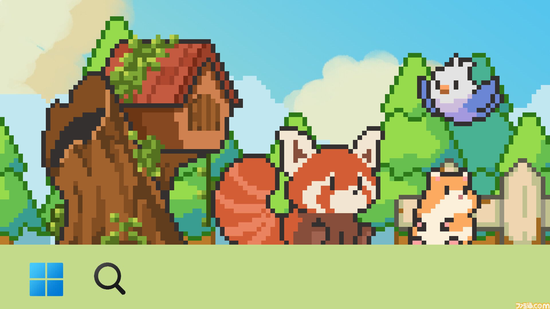 デスクトップ上にゆるかわ牧場を作ろう『デスクトップ小動物牧場』本日(2/18)Steamにてリリース。かわいい動物たちに見守られながら作業する喜びを感じる放置系牧場シミュレーション