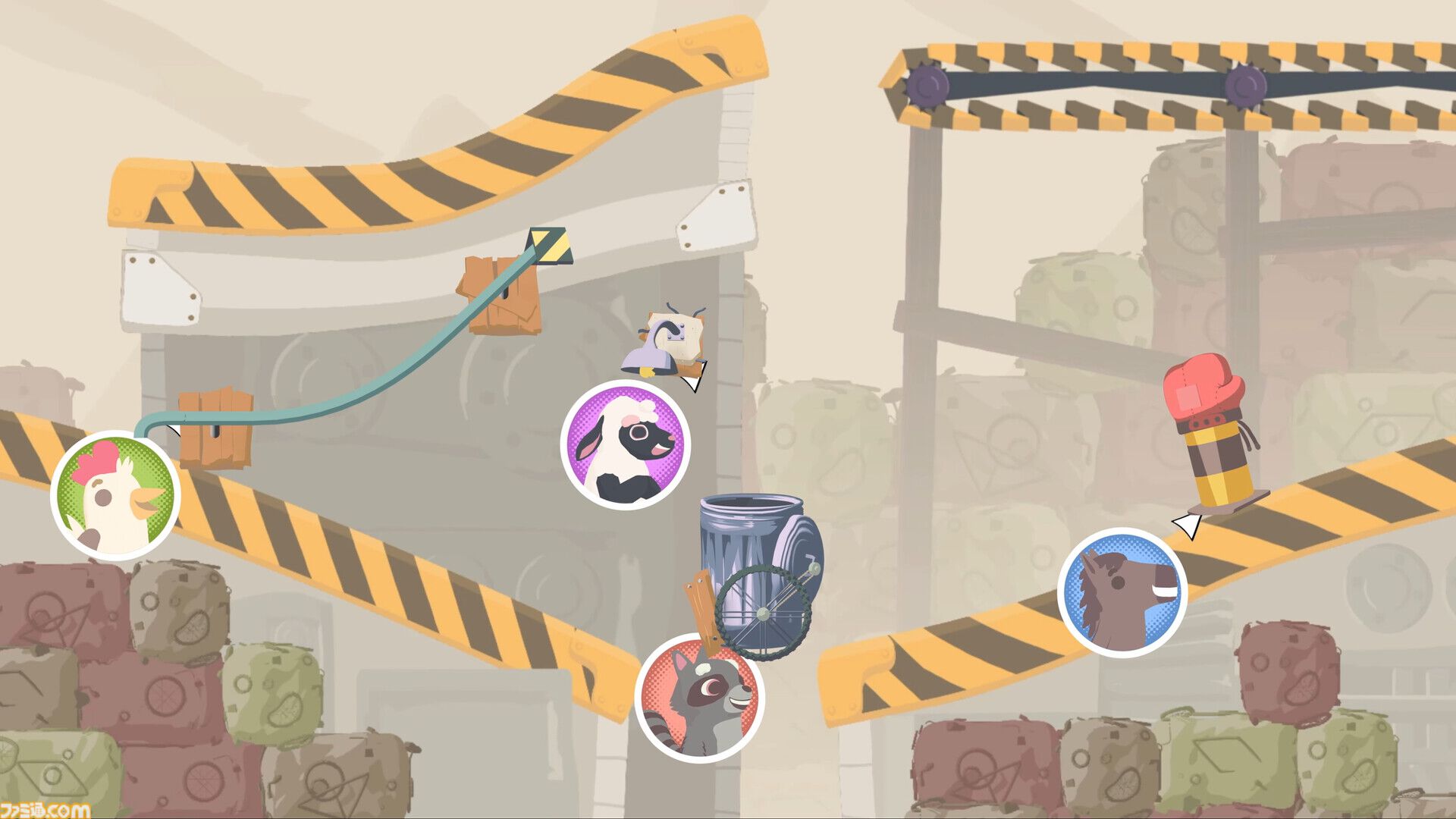 『Ultimate Sheep Raccoon』のデモ版が2月21日～2月23日の3日間限定で公開。デモ版では最大4人までマルチプレイ可