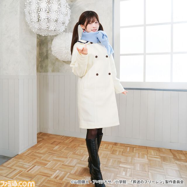 『葬送のフリーレン』フリーレンのコートが商品化、本日（2/18）予約スタート。高級感ある仕上がりで、防風性・保温性もバッチリ