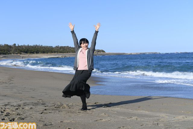 『アマガミ』七咲逢役のゆかなさんが聖地を巡る。アニメの名場面を再現しながら千葉県銚子市の名所を堪能