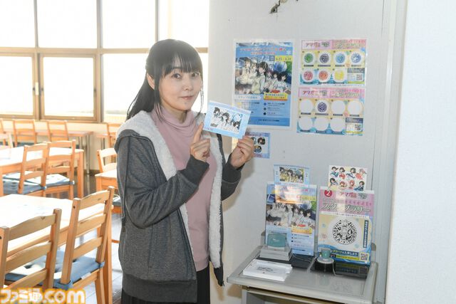 『アマガミ』七咲逢役のゆかなさんが聖地を巡る。アニメの名場面を再現しながら千葉県銚子市の名所を堪能