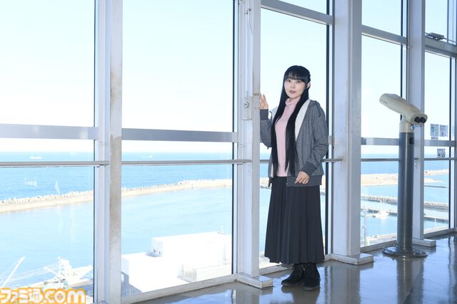 『アマガミ』七咲逢役のゆかなさんが聖地を巡る。アニメの名場面を再現しながら千葉県銚子市の名所を堪能