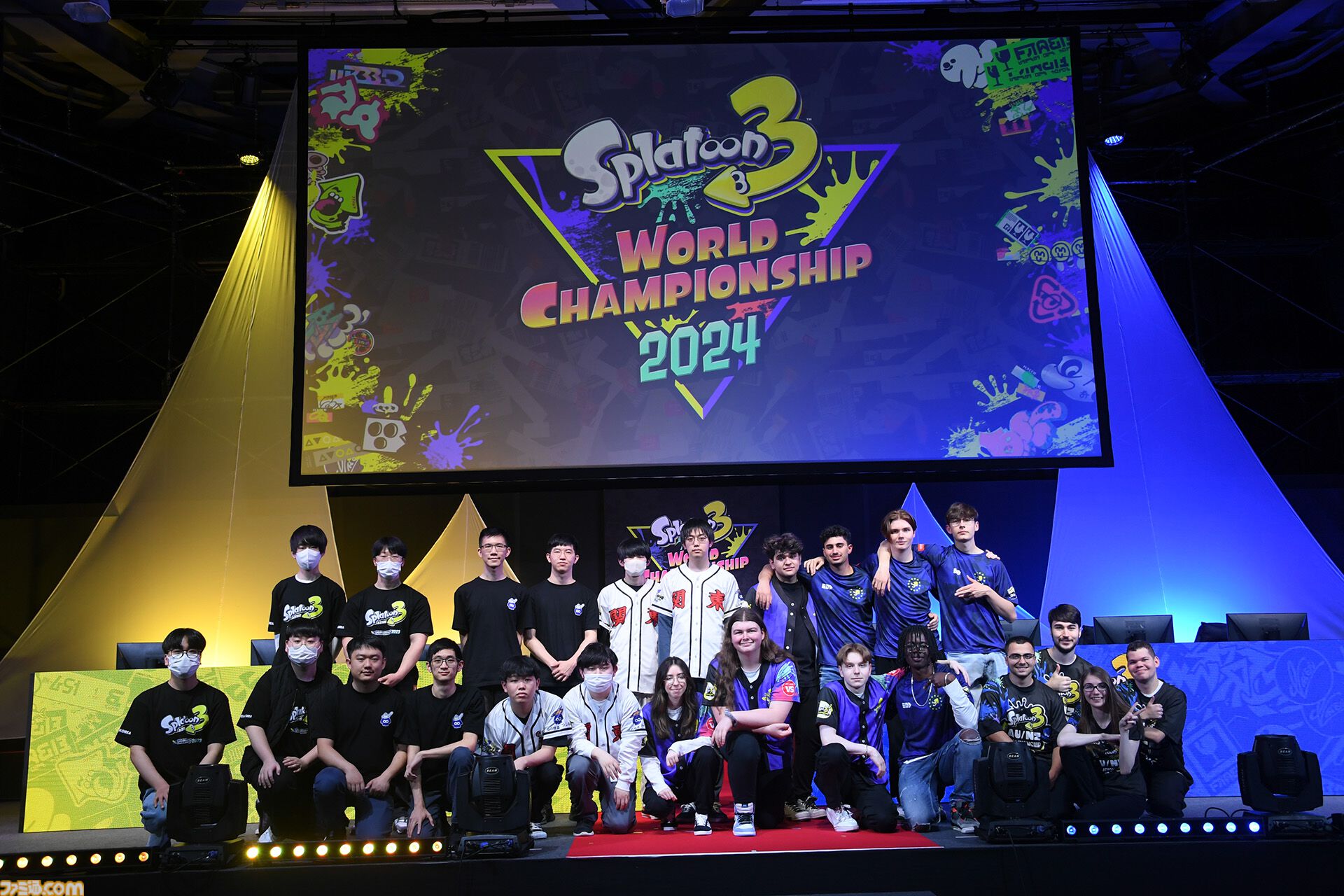 『スプラトゥーン3』　初の世界大会“ワールドチャンピオンシップ 2024”リポート。各国を代表するイカタコが激突するハイレベルな試合で世界一のチームが決定！【イカ研コメントも】