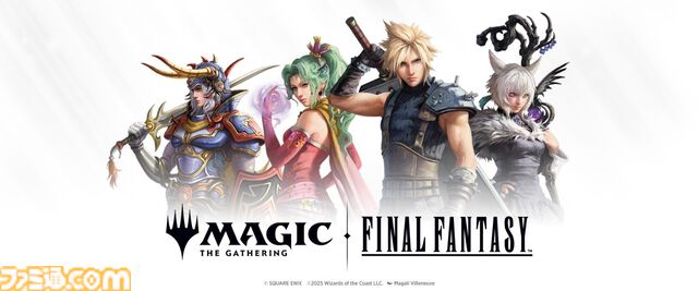 『MTG』×『ファイナルファンタジー』コラボ商品が6月13日発売決定。クラウドやティーダなど人気キャラクターたちが、美麗なイラストでカード化