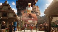 映画『マインクラフト』ガストやピグリン、オオカミなどおなじみのキャラクターの姿が見られる、新たな場面写真が一挙解禁【マイクラ】