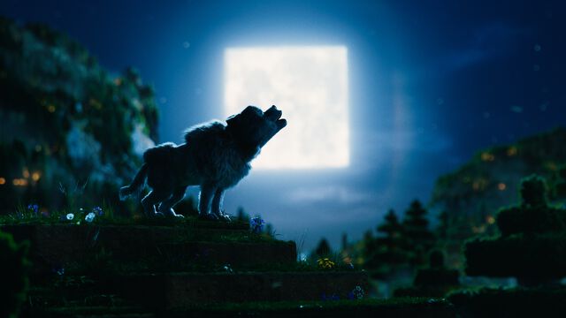 映画『マインクラフト』ガストやピグリン、オオカミなどおなじみのキャラクターの姿が見られる、新たな場面写真が一挙解禁【マイクラ】