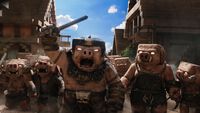 映画『マインクラフト』ガストやピグリン、オオカミなどおなじみのキャラクターの姿が見られる、新たな場面写真が一挙解禁【マイクラ】