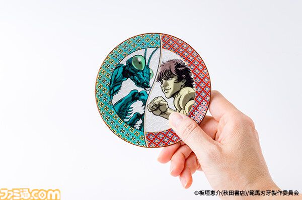 『刃牙』オリバボールが豆皿にッッ！　九谷焼とのコラボで作中の名シーンが描かれた3種類の豆皿が発売ッッ！