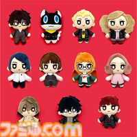 『ペルソナ5 ザ・ロイヤル』ぬいぐるみキーホルダーに新島真や芳澤かすみたちが新たに仲間入り。ぬい撮りも楽しいミニサイズ
