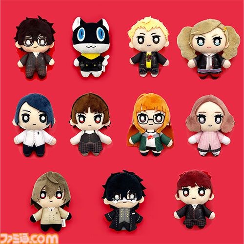『ペルソナ5 ザ・ロイヤル』ぬいぐるみキーホルダーに新島真や芳澤かすみたちが新たに仲間入り。ぬい撮りも楽しいミニサイズ