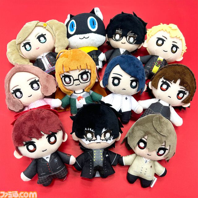 『ペルソナ5 ザ・ロイヤル』ぬいぐるみキーホルダーに新島真や芳澤かすみたちが新たに仲間入り。ぬい撮りも楽しいミニサイズ