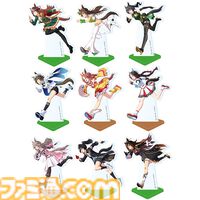 『ウマ娘』一番くじ11弾が本日（2/21）発売。メジロマックイーン、ドーベル、アルダンが勝負服姿＆レース勝利ポーズイメージでフィギュアに