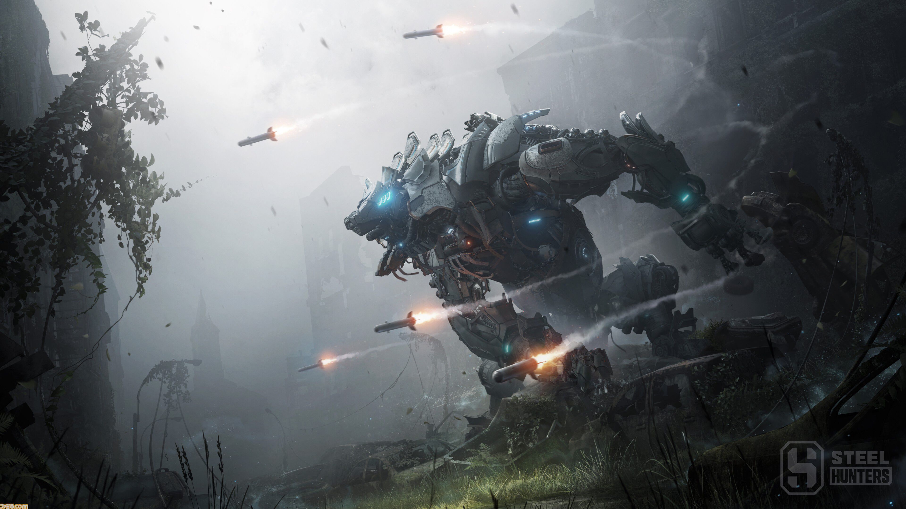 Steel Hunters』獣のような四脚ロボ、無骨でかっこいいロボなど