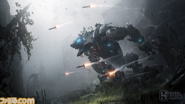 『Steel Hunters』獣のような四脚ロボ、無骨でかっこいいロボなどが入り乱れるPvPvEシューター。ベータテストが本日（2/21）より4日間開催