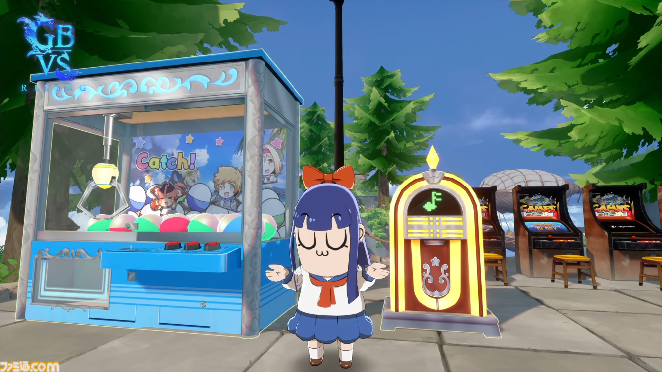 画像ページ (3/5) 『ポプテピピック』がグラブル格ゲー『GBVSR』と