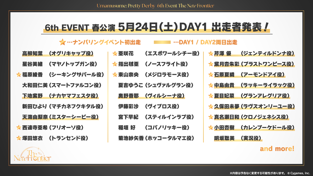 ウマ娘 6th 公式ウマブレード 公式ウマブレード（6th EVENT Ver.)
