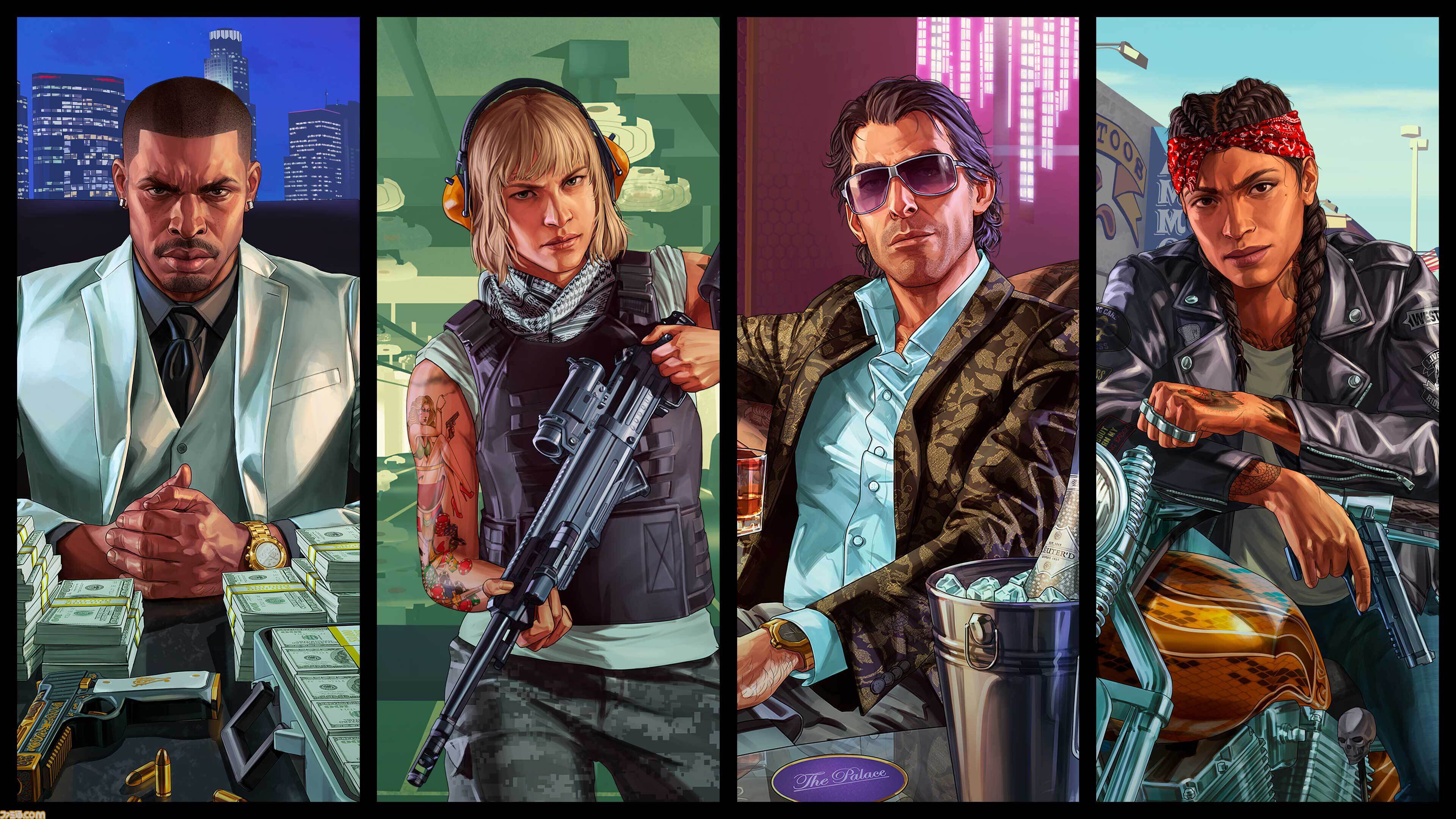 PC版『GTAV』3月4日に無料アップグレード配信へ。次世代機向けに導入された『GTAオンライン』の機能追加。グラフィック&音響の強化も