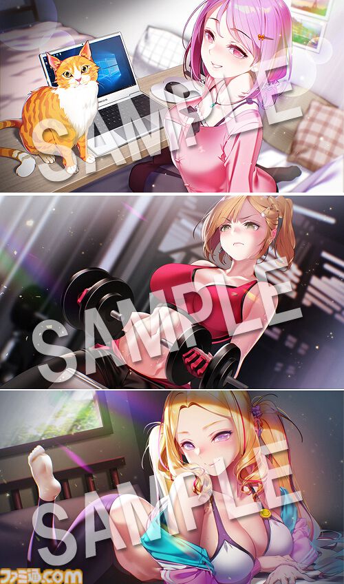 「それぞれ違った魅力を持った3人のヒロイン！」 CFK、Nintendo Switch版『SOME SOME コンビニエンスストア（サムコン）』のキャラクターを紹介！