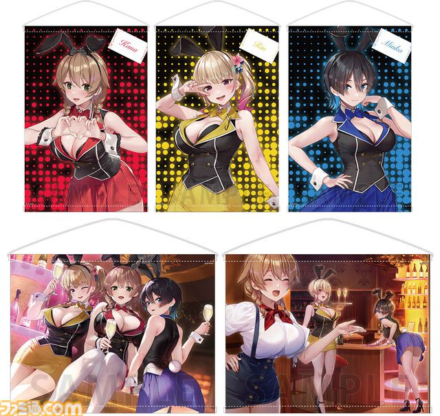 『バニーガーデン』ゲーマーズ出張店が5月17日からオープン。秋葉原本店や通販でB2タペストリーやアクスタなどのグッズを買える