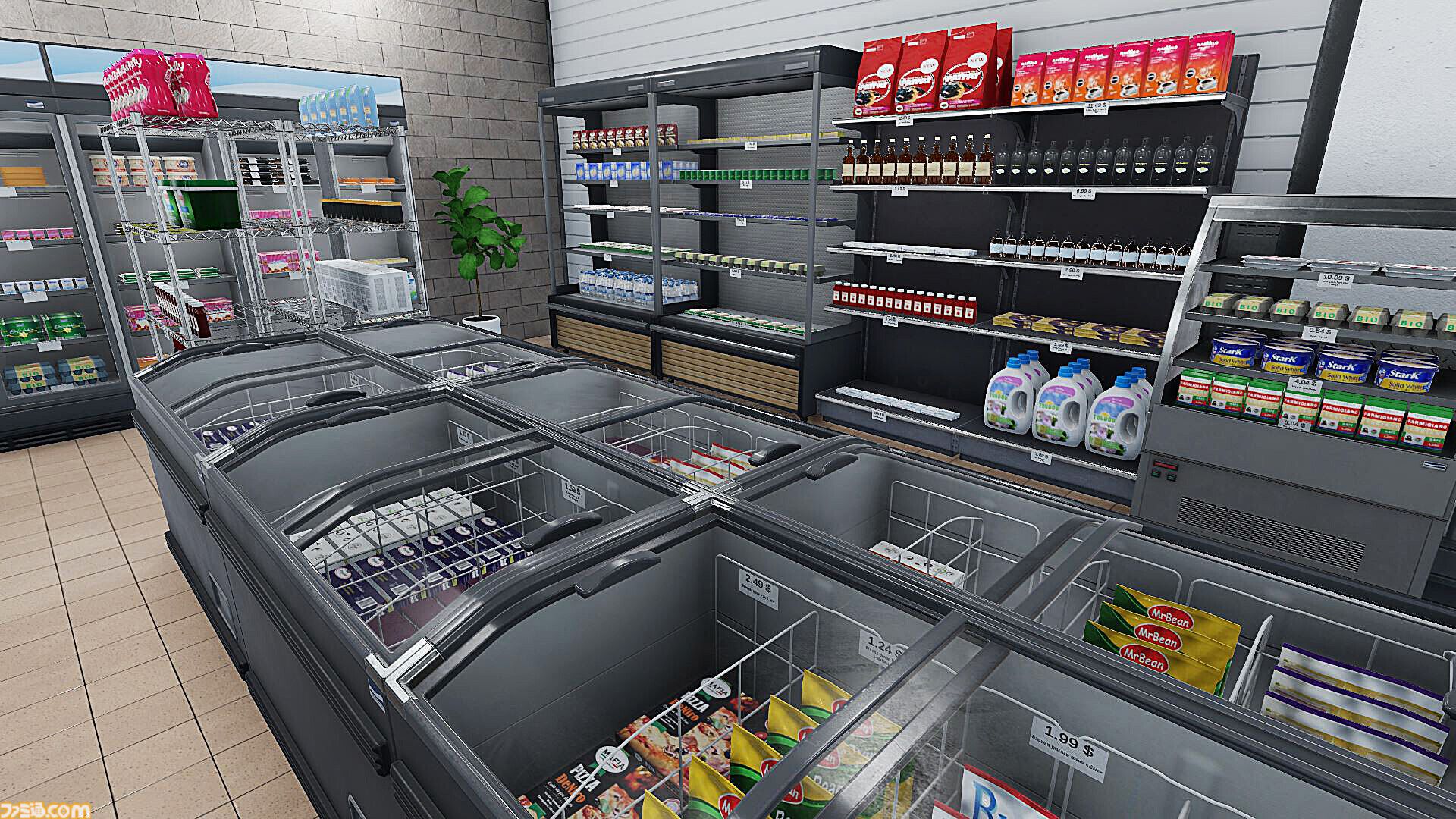 『Cafemart Simulator』雰囲気よさげなカフェとスーパーマーケットを経営するマルチ対応の兼業シミュレーション。【2月26日配信】