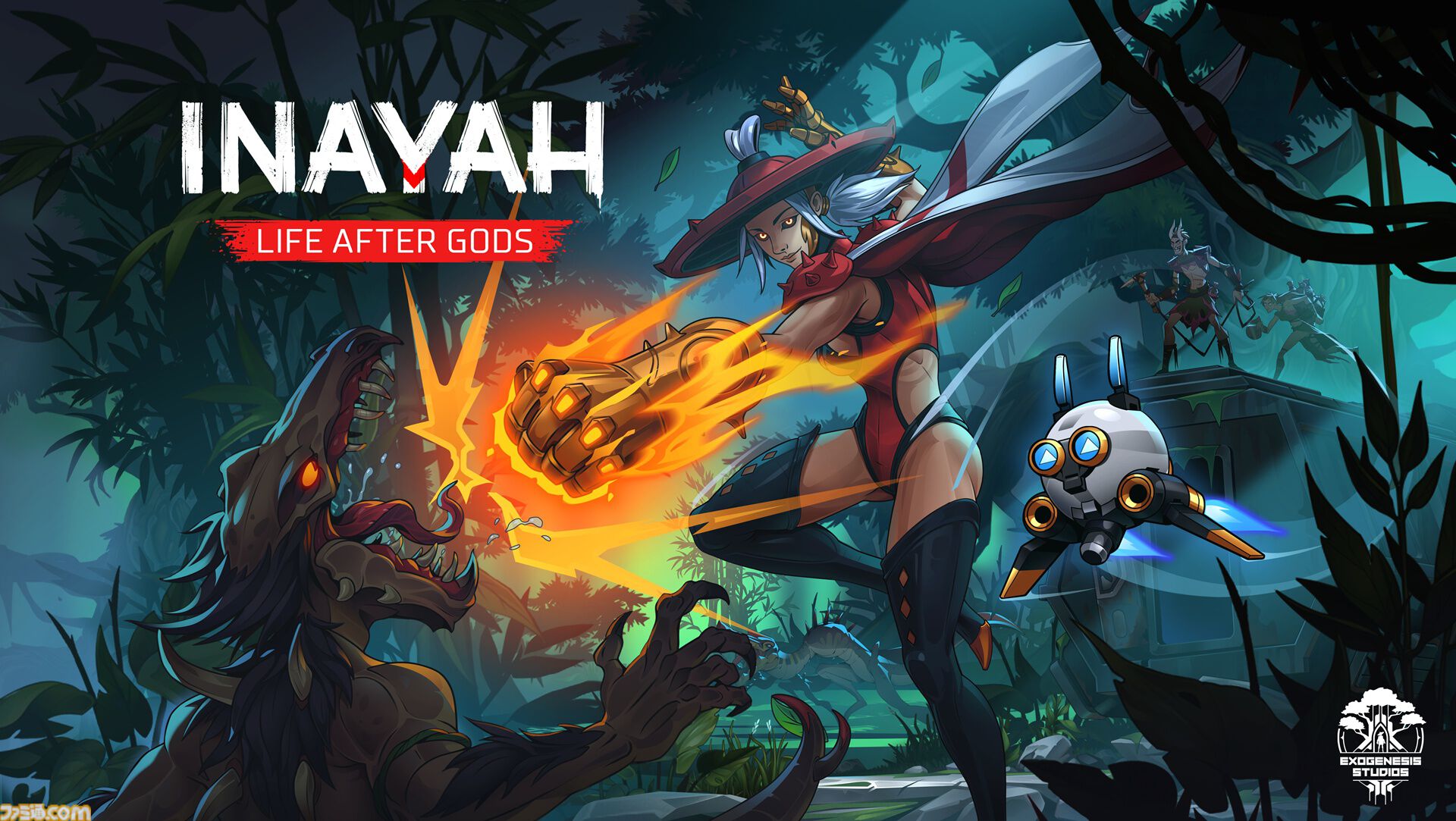 『INAYAH』多機能ガントレットを使いこなして強敵に挑む2Dアクション。Steam版が3月27日に発売、体験版が配信開始
