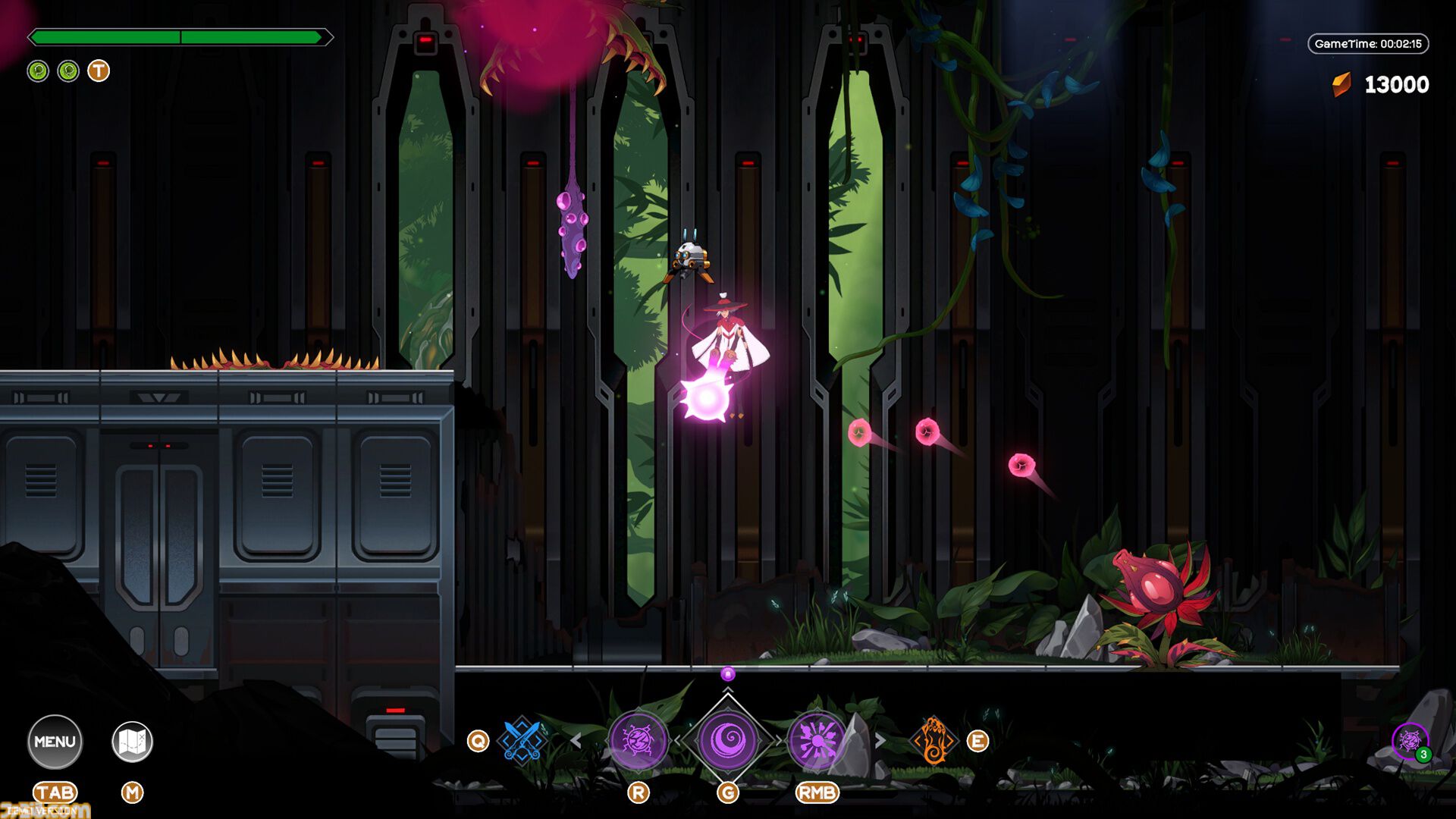 『INAYAH』多機能ガントレットを使いこなして強敵に挑む2Dアクション。Steam版が3月27日に発売、体験版が配信開始