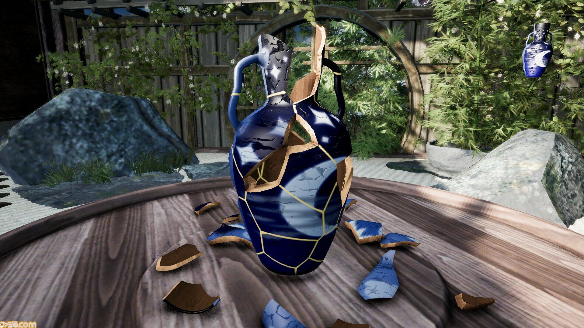 『KINTSUGI』日本伝統の修復技法“金継ぎ”から着想を得た割れた器の3Dパズルゲーム。Steamにて体験版が配信中
