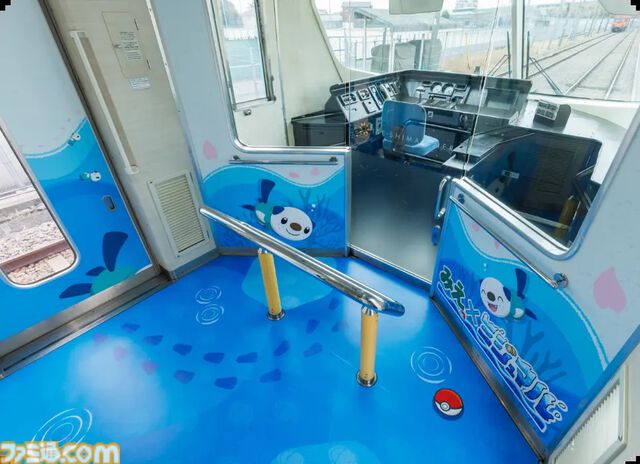【ポケモン】ミジュマルづくしの列車“ミジュマルライナー”が2月27日より運行開始。伊勢志摩ライナーに全面ラッピング