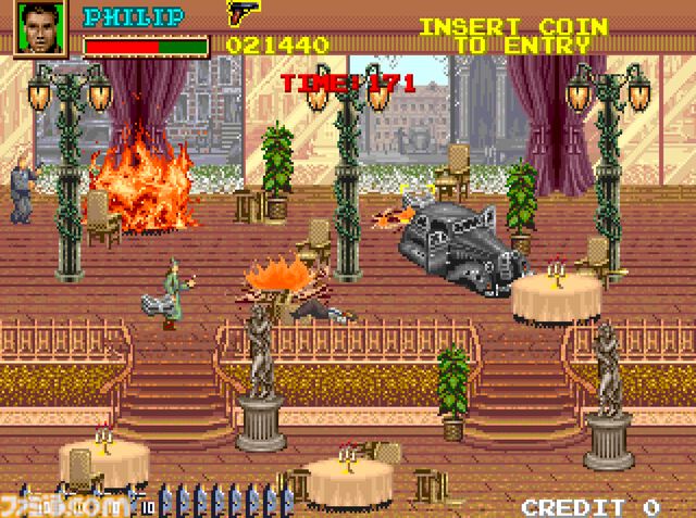 【アケアカ】『デッドコネクション』が明日（2/27）より配信開始。マフィア“ネロッツィアファミリー”に刑事が立ち向かうタイトーのアクションシューティング