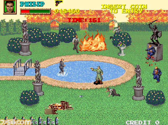 【アケアカ】『デッドコネクション』が明日（2/27）より配信開始。マフィア“ネロッツィアファミリー”に刑事が立ち向かうタイトーのアクションシューティング