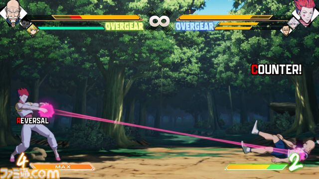 3vs3格ゲー『ハンター×ハンター ネンインパクト』試遊レビュー。ウボォーギンとマチも参戦。クラピカやレオリオの念能力も取り入れ、細部に工夫が見えるチーム対戦