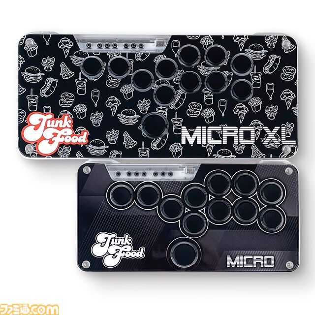 薄型軽量レバーレスコントローラー“SnackBox MICRO XL”5月15日発売。作動点1mmのKailhロープロファイルスイッチ“Amber”を使用