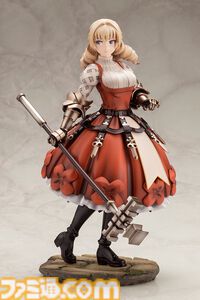 『ユニコーンオーバーロード』スカーレットのフィギュア予約受付が2月28日より開始。特徴的な赤いドレスが目を引く彼女の勇ましい姿を表現