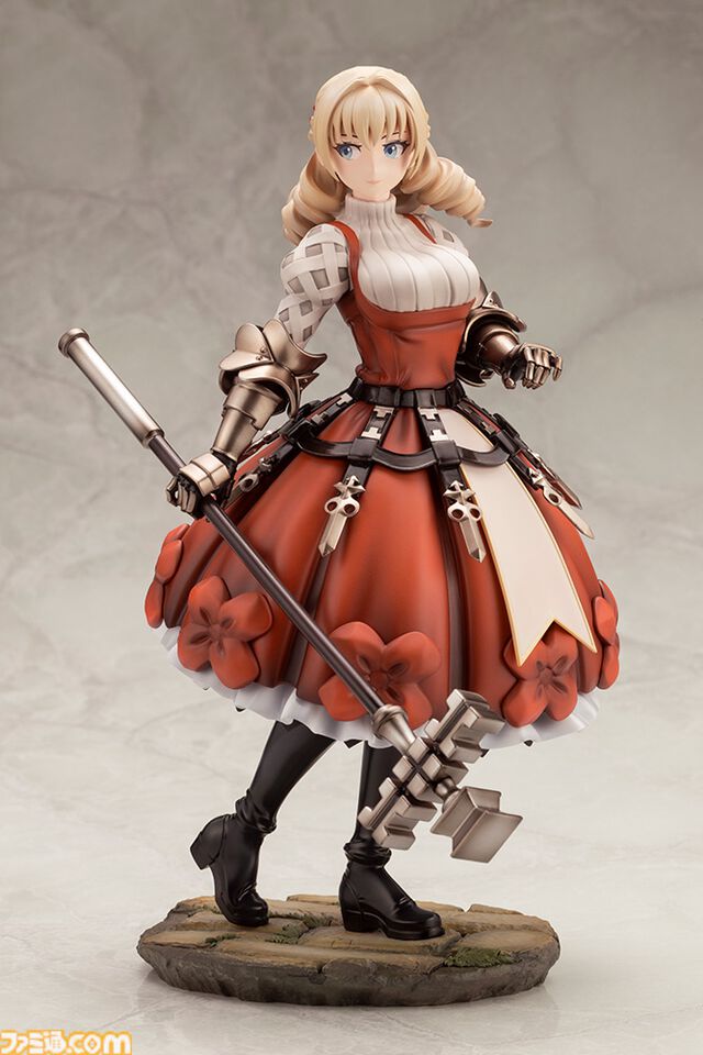 『ユニコーンオーバーロード』スカーレットのフィギュア予約受付が2月28日より開始。特徴的な赤いドレスが目を引く彼女の勇ましい姿を表現